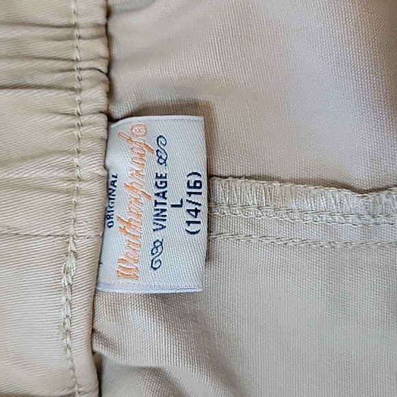 L(14/16) Weatherproof Vintage Boys Cargo Stretch Pull-on Shorts, Khaki, NWOT - Picture 7 of 10